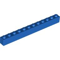 Lego kostka (kostička) 1x12, modrá (611223, 4614746, 6175821)